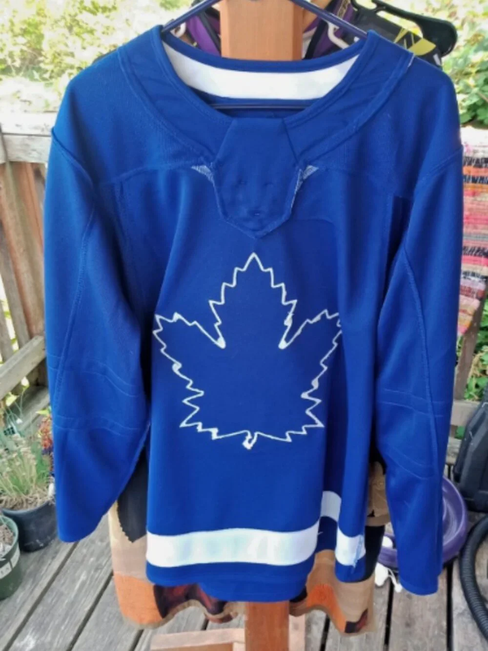 (52)Toronto Maple Leafs Adidas NHL Hockey Jersey